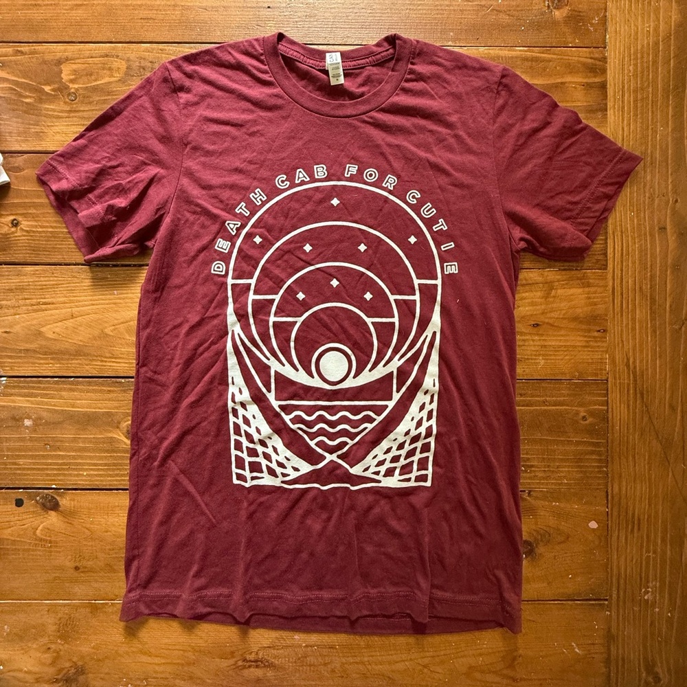 Death Cab for Cutie Maroon Shirt Tour 2023